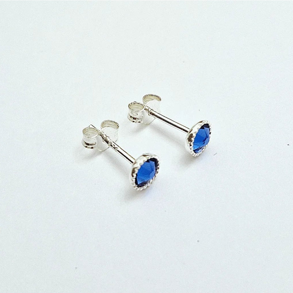 Personalised Birthstone Earrings in Gift Box