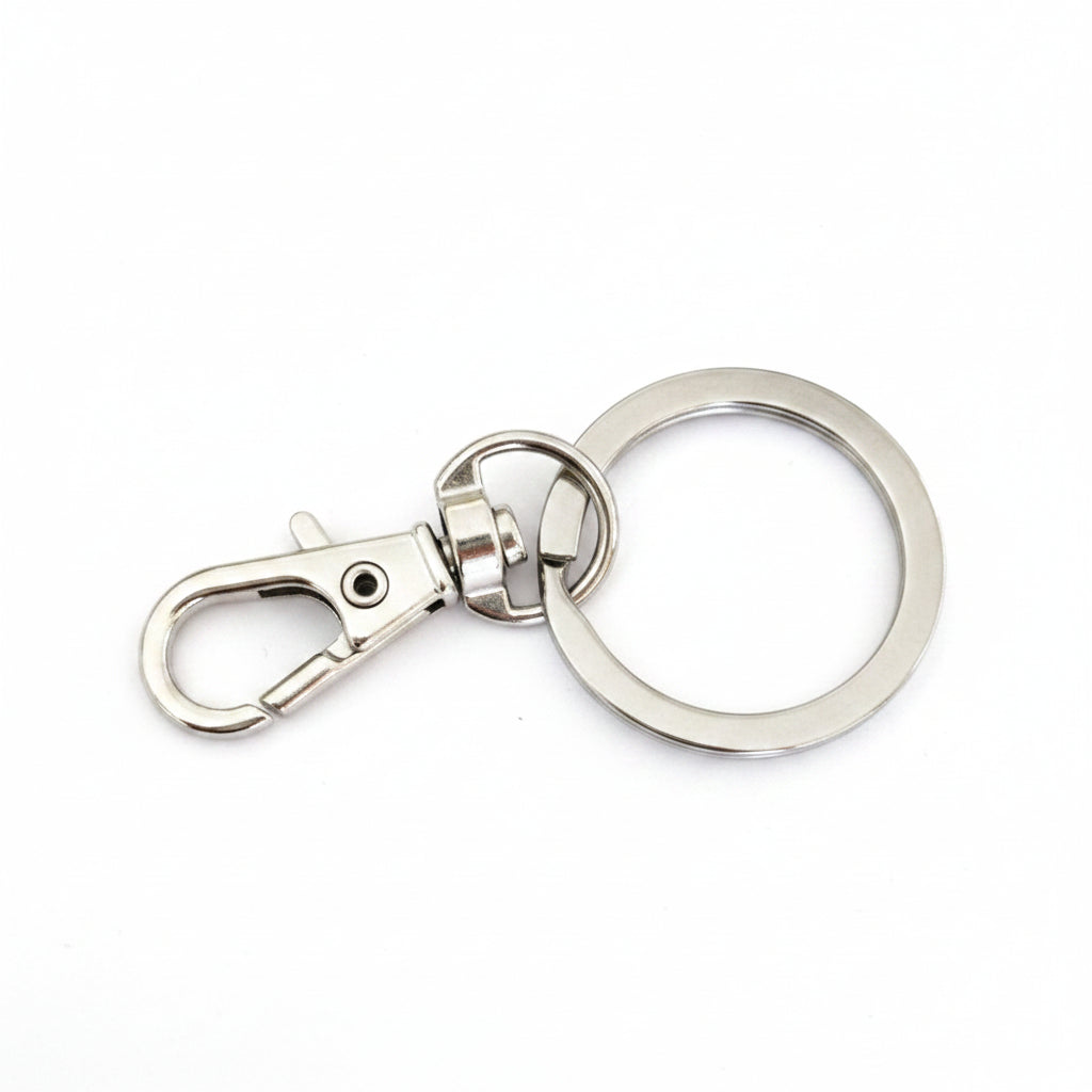 Personalised Birthday Birthstone Keyring | Cocktail Glass & Age Charm | Gift Box